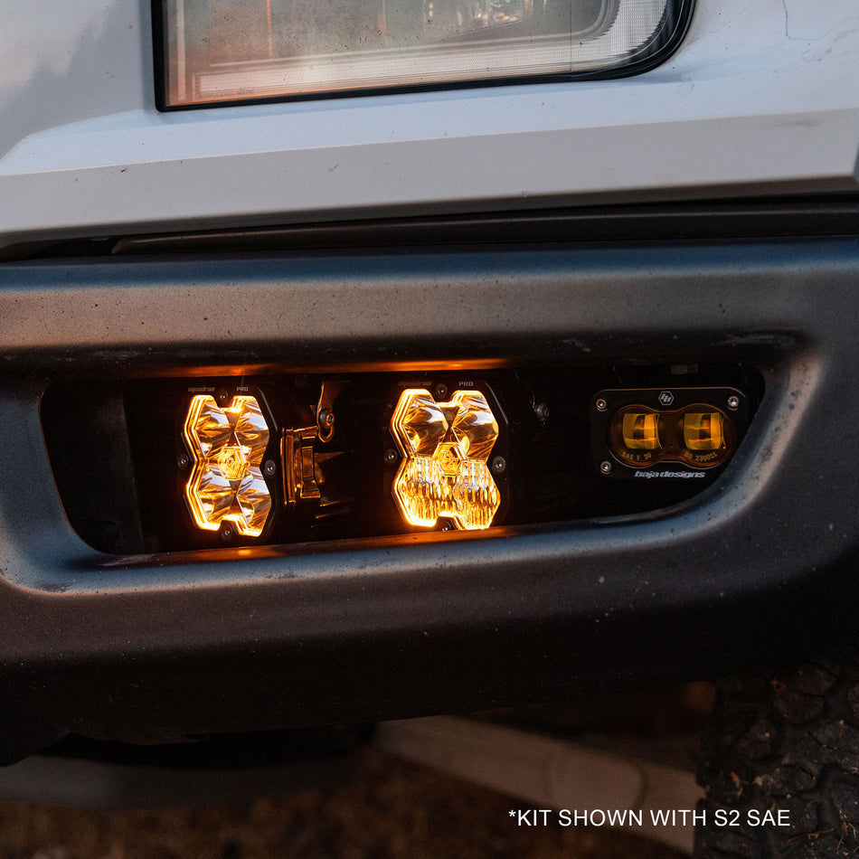 Baja Designs Squadron 2.0 Sport/S2 Sport Fog Pocket Light Kit Ford 2017-20 F-150 Raptor
