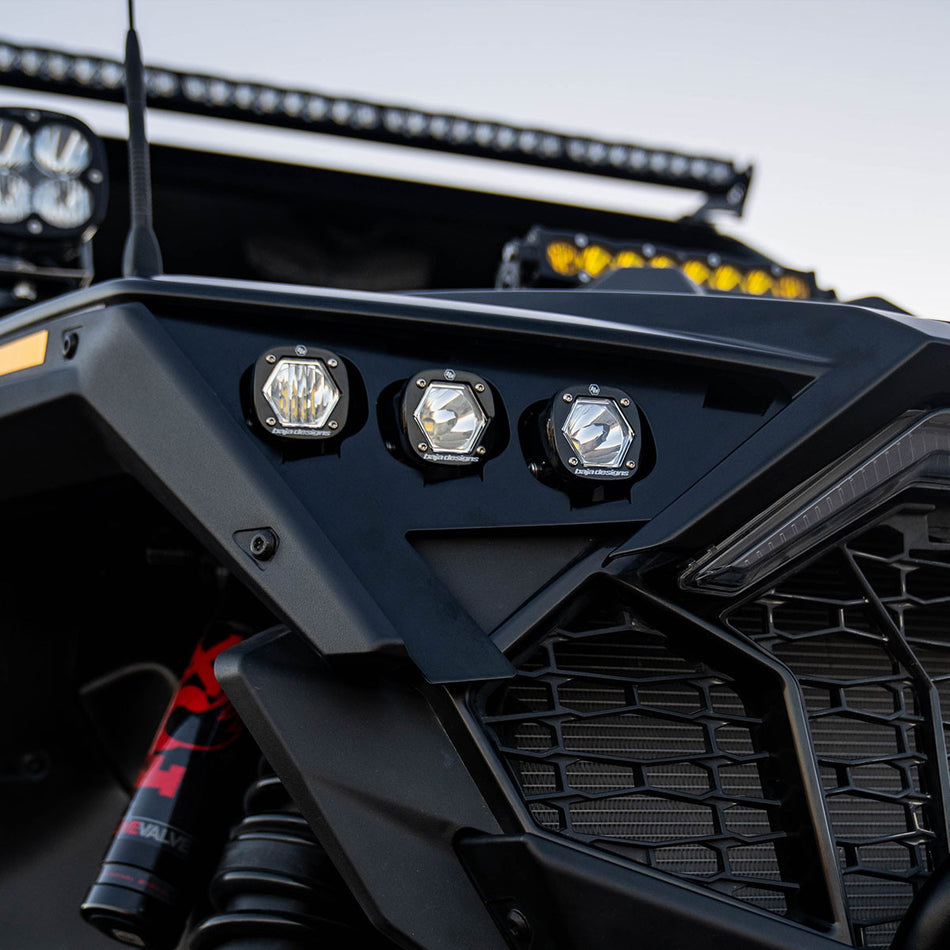 Baja Designs S1 Triple LED Headlight Kit 2020+ Polaris RZR