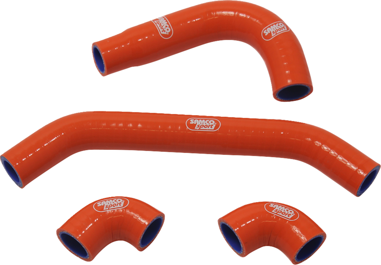 SAMCO SPORT Race Fit Radiator Hose Kit - Orange - Gas Gas/Husqvarna/KTM KTM-132-OR