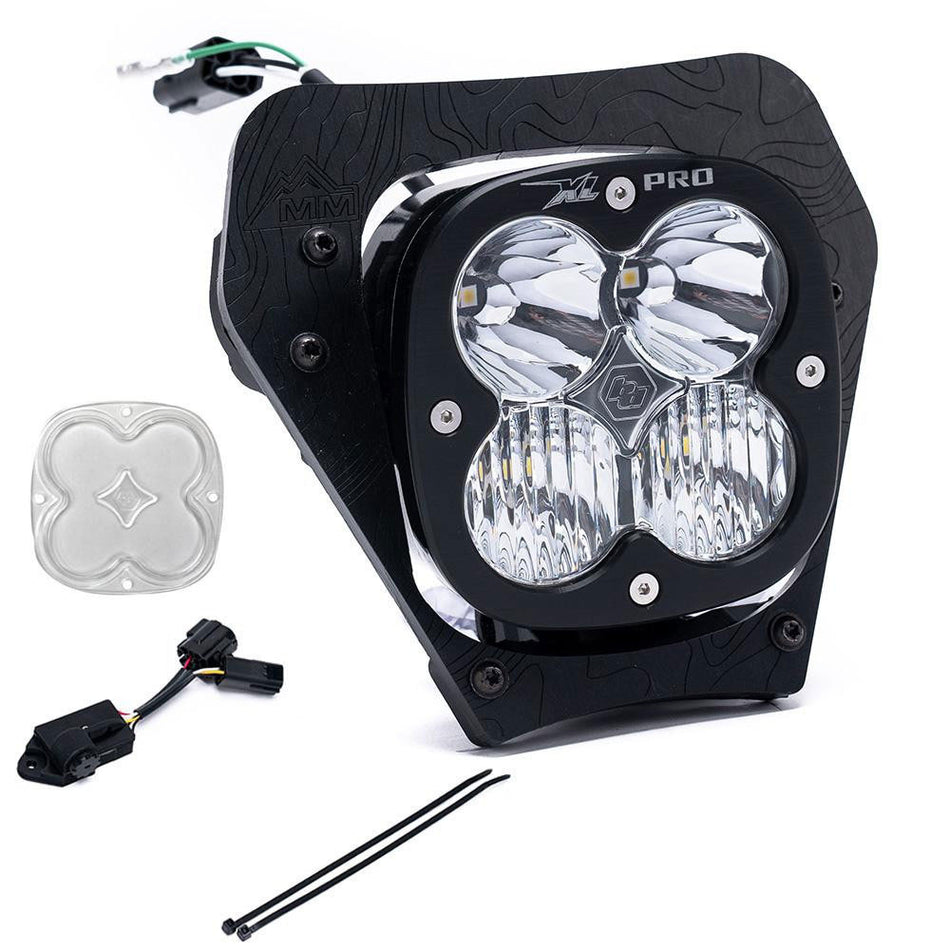 Baja Designs XL Pro Headlight Kit w/ Dimmer 2024+ KTM XC-W/ XCF-W/ XW-F