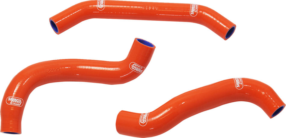 SAMCO SPORT Radiator Hose Kit - Orange - Gas Gas/Husqvarna/KTM KTM-129-OR