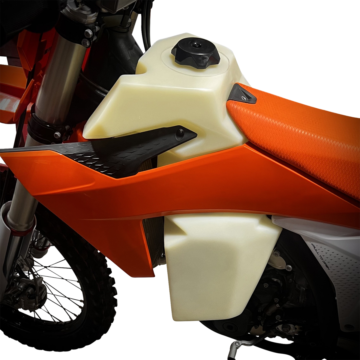 IMS PRODUCTS INC. Large-Capacity Gas Tank - Natural - KTM - 3.5 Gallon 113356-N2