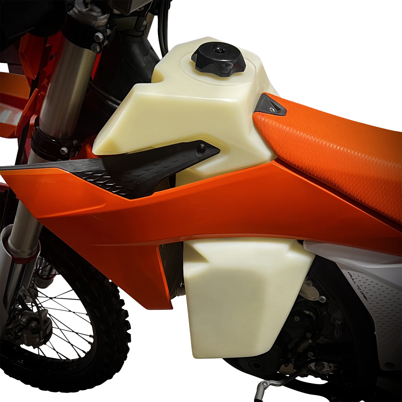 IMS PRODUCTS INC. Large-Capacity Gas Tank - Natural - KTM - 3.5 Gallon 113356-N2