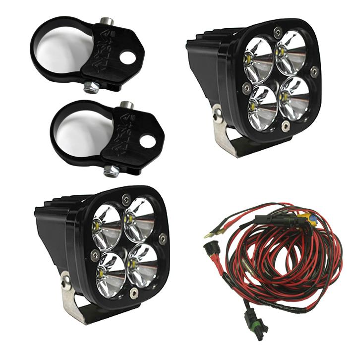 Baja Designs PowerSports Squadron Pro Vertical Mount Light Kit