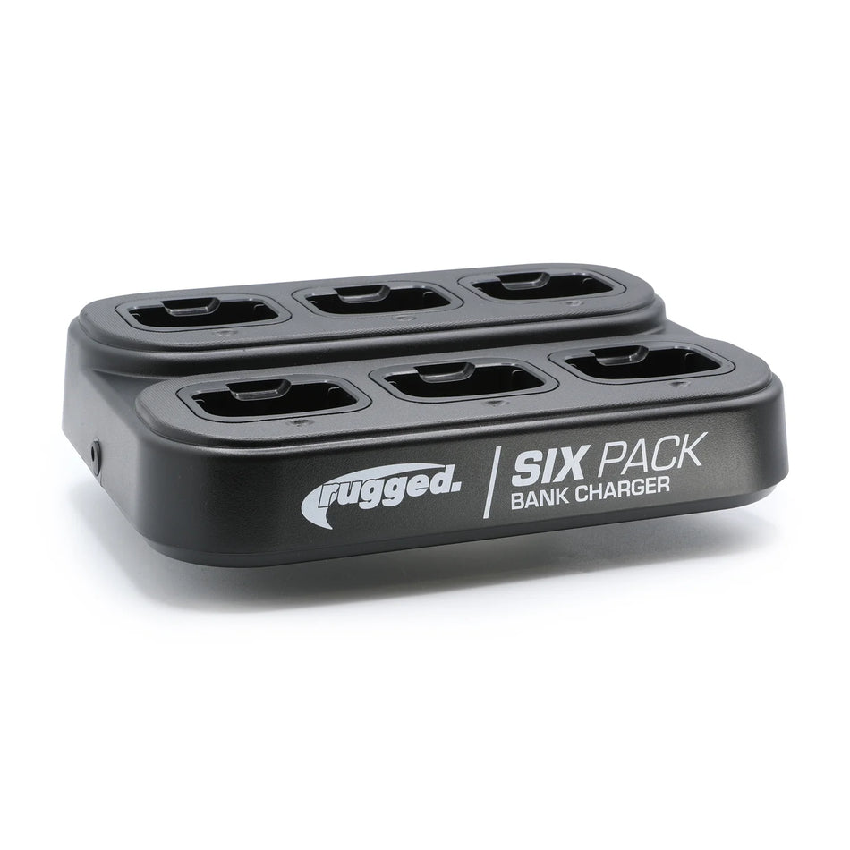 Rugged Radios 6-Pack Bank Charger for Handheld Radios