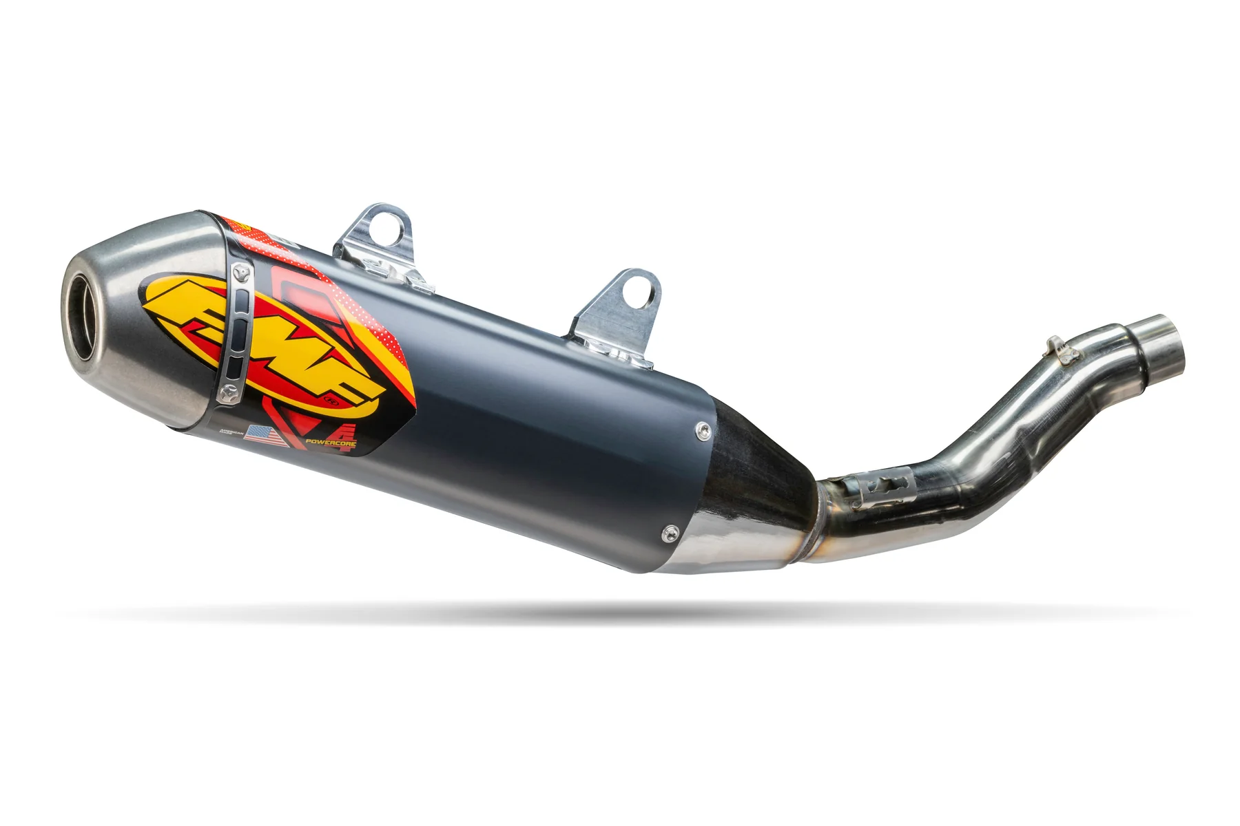 FMF Ppwercore 4 Hex Stainless Muffler 2024+ Honda CRF 250F/300F | 041624
