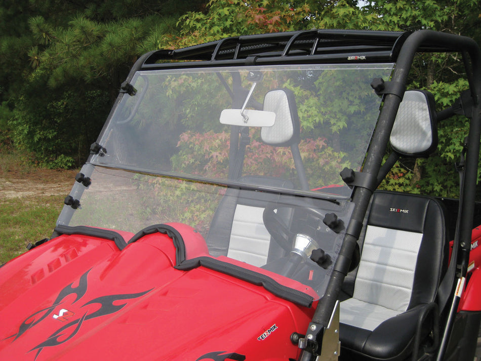 Seizmik Windshield Versa-Fold (Uncoated Poly) Polaris Full Size Pro-Fit Ranger | 50-24001KIT