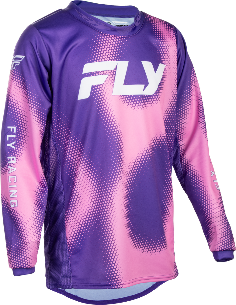 Fly Racing Youth Kinetic Torch Pants - Purple / Pink