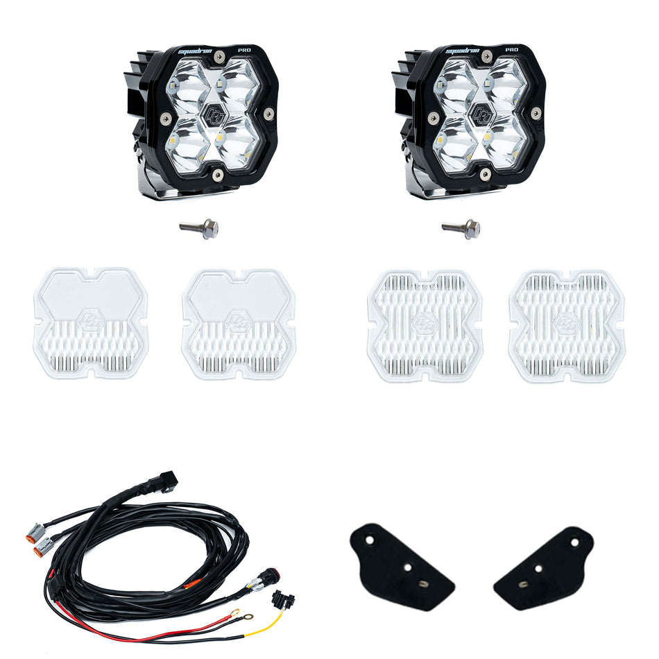 Baja Designs Squadron 2.0 Pro A-Pillar Light Kit Ford 2021-26 Bronco & 2022-24 Bronco Raptor
