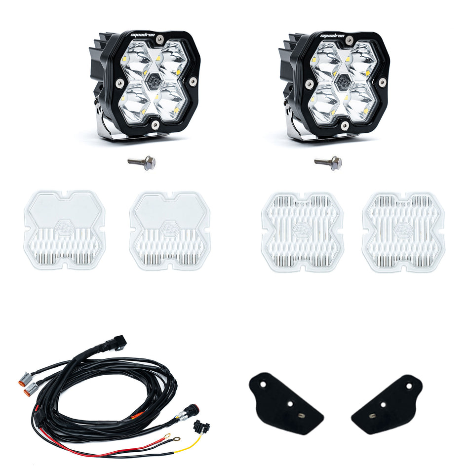 Baja Designs Squadron 2.0 Sport A-Pillar Light Kit Ford Bronco & Bronco Raptor