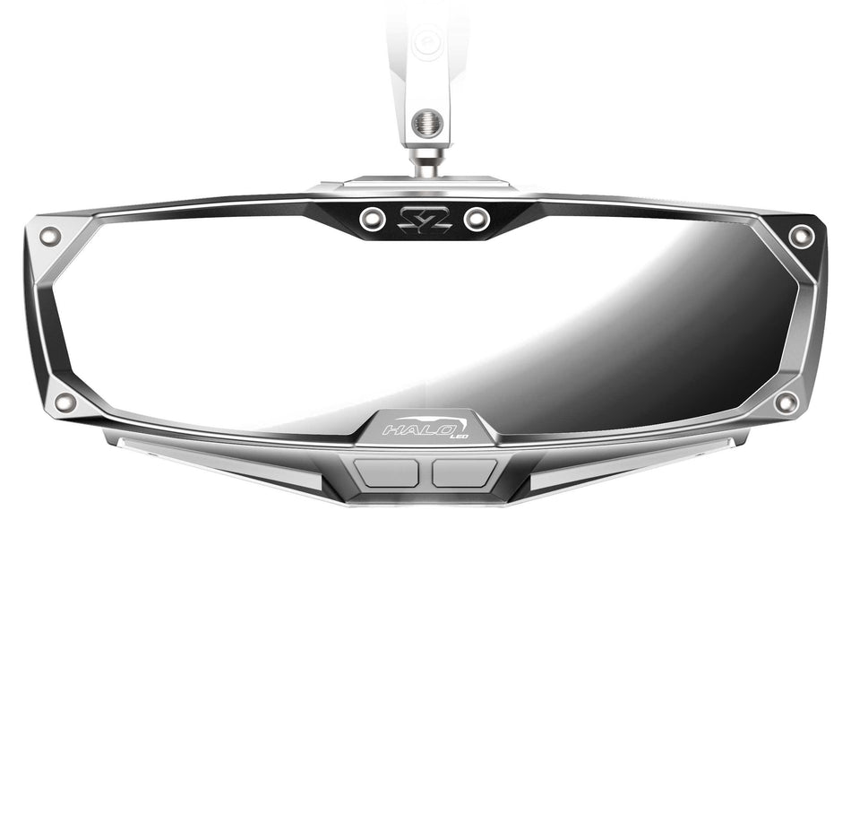 Seizmik Halo-RA LED Rearview Mirror w/ Cast Aluminum Bezel Can-Am Defender | 56-18023