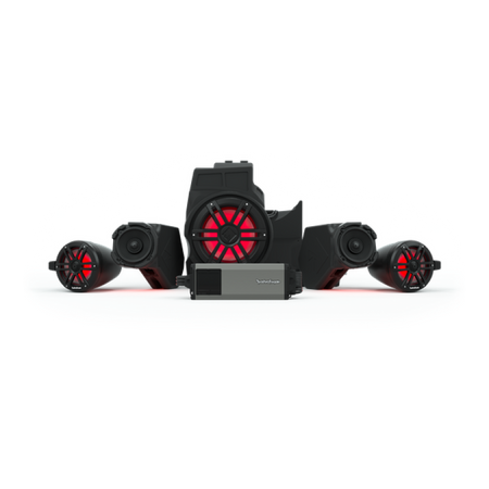 Rockford Fosgate 19+ Polaris RZR Pro XP/ Pro R/ Turbo R Stage 4 Audio System w/ Ride Command