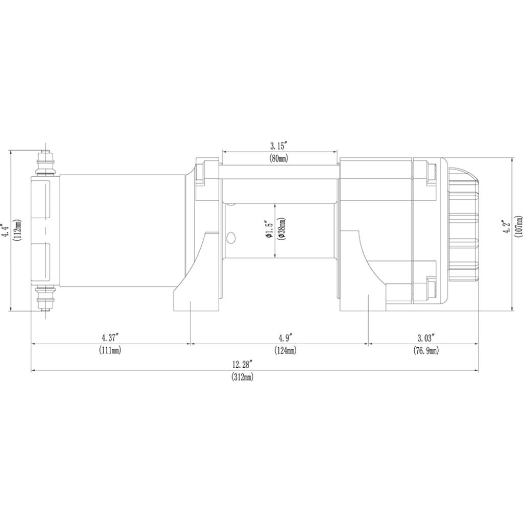 KFI A2000 Winch Kit| A2000