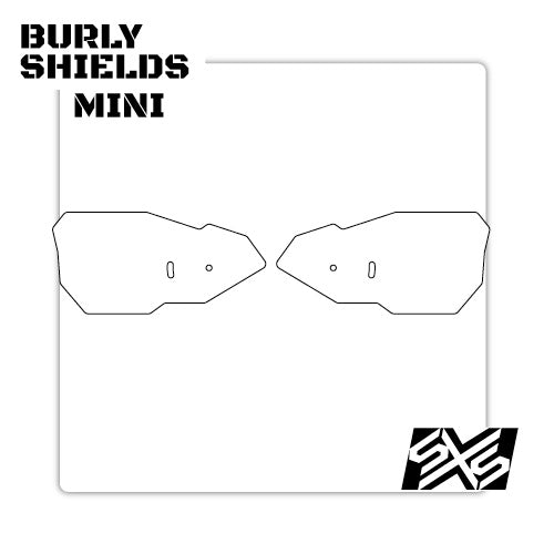 SXS Mini Burly Handguard Shields