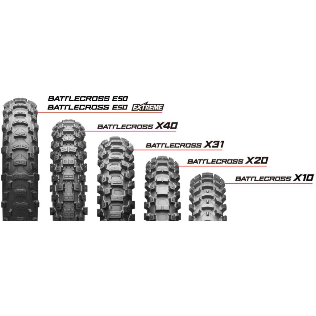 Neumáticos Bridegstone Battlecross x10 para arena y barro