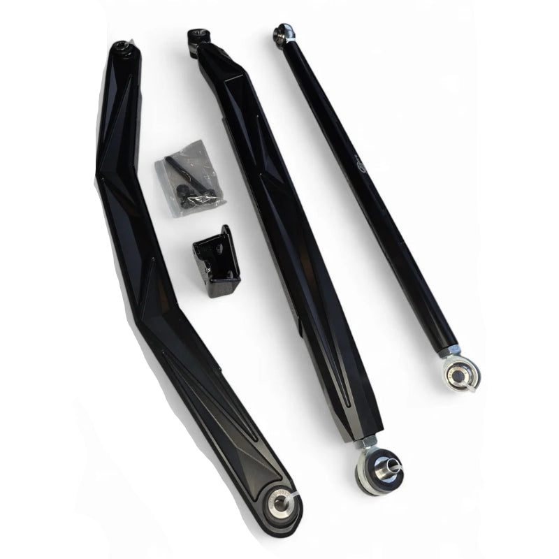 Elektric Offroad 2024+ Can Am Maverick R High Clearance Adjustable Radius Rods (Anodized Black)
