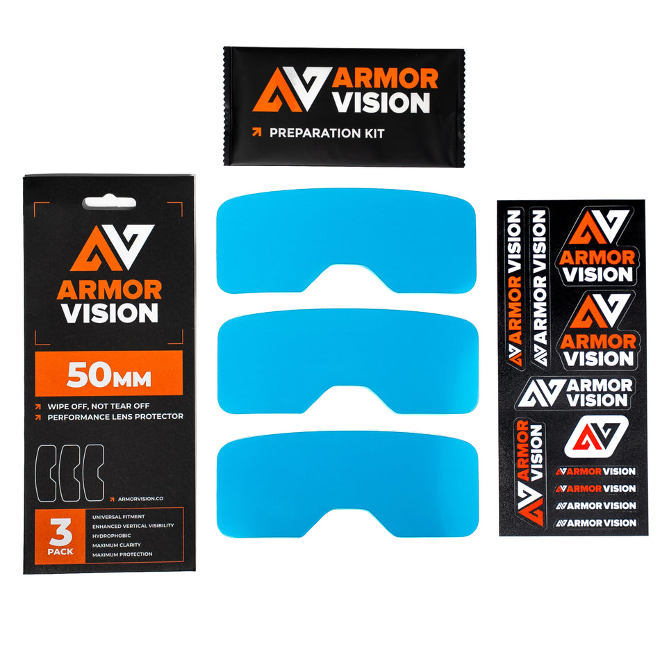 Armor Vision SMART FILM 2.0 HPPF Lens Protector 3-pk