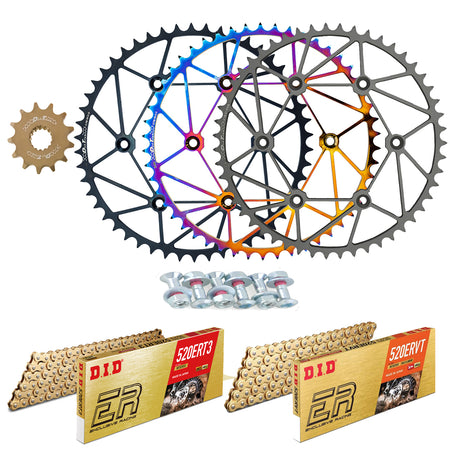 Dirt Tricks Front & Rear Sprockets &  D.I.D ERT3 or ERVT X-Ring Chain Beta