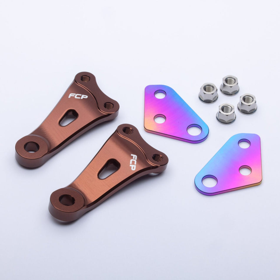 FCP Racing Titanium Engine Mount Kit Ducati Desmo 450 MX (2025-UP)