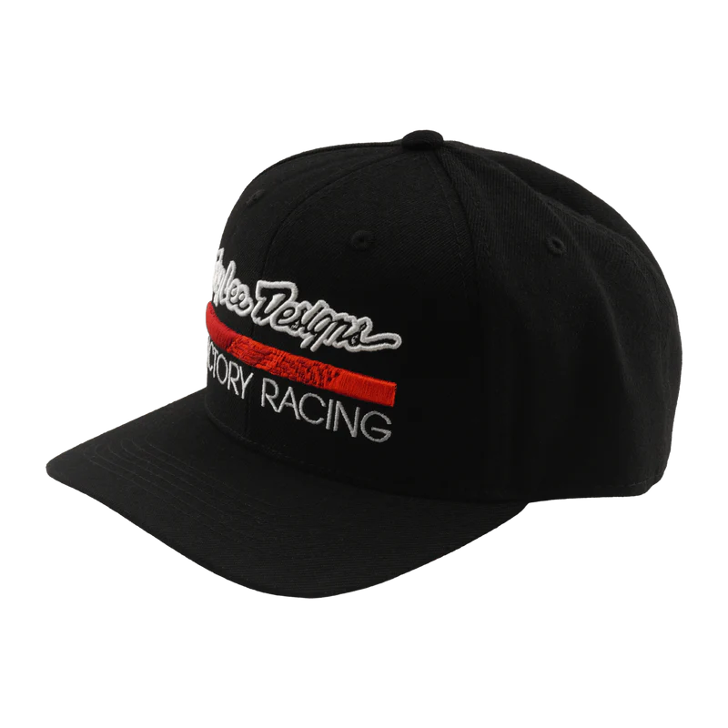 Troy Lee Designs Factory Racing Curved Bill Snapback