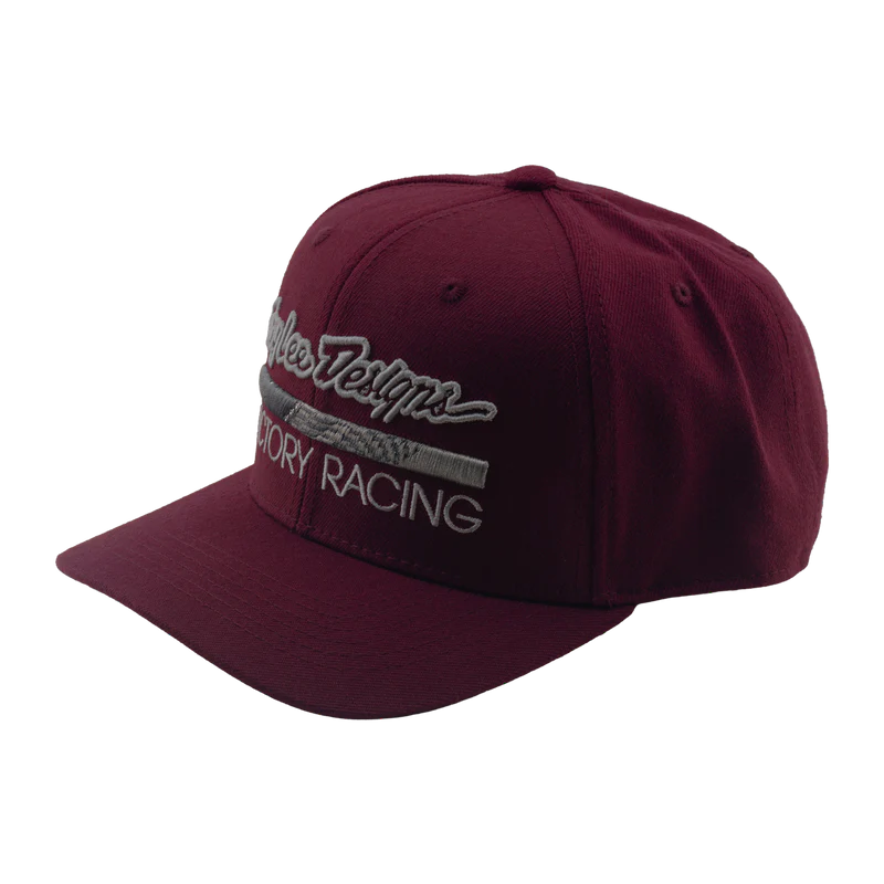Troy Lee Designs Factory Racing Curved Bill Snapback