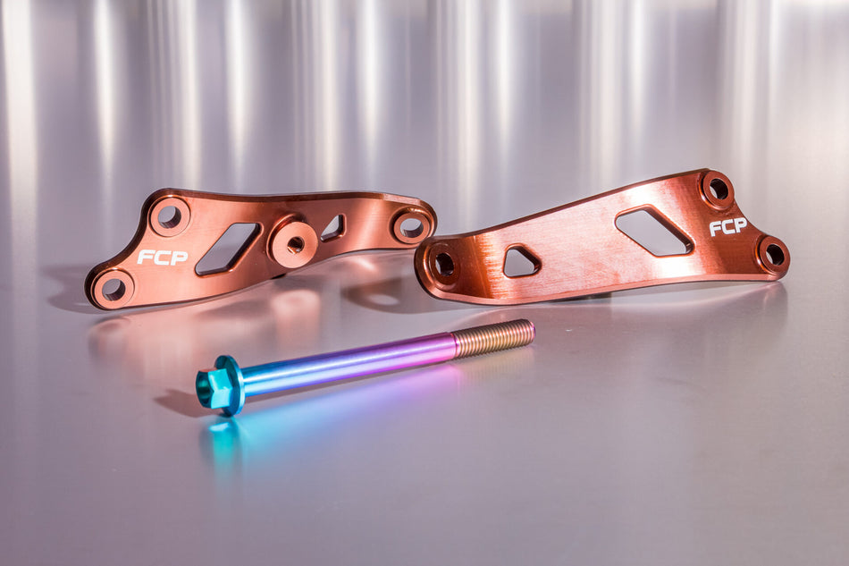FCP Racing Titanium Engine Mount Kit KTM/Husky/GasGas 125/150 SX/TC/MC (2019-23)