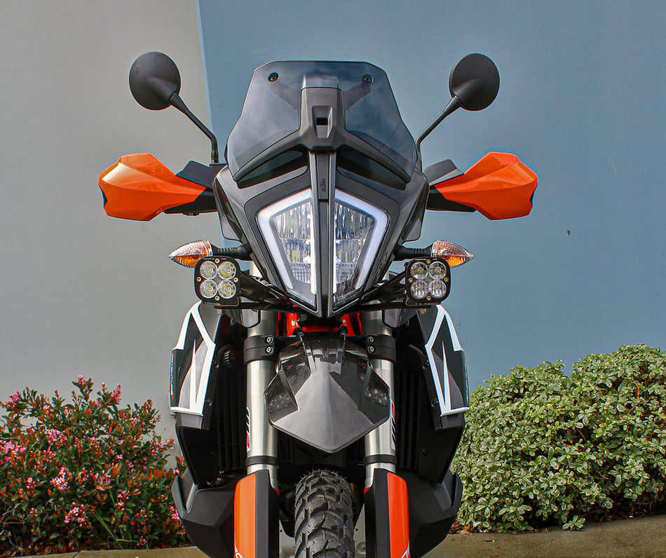 Baja Designs Dual S1 Frame Mount Light Kit 2019-22 KTM 390/790/890 Adventure R
