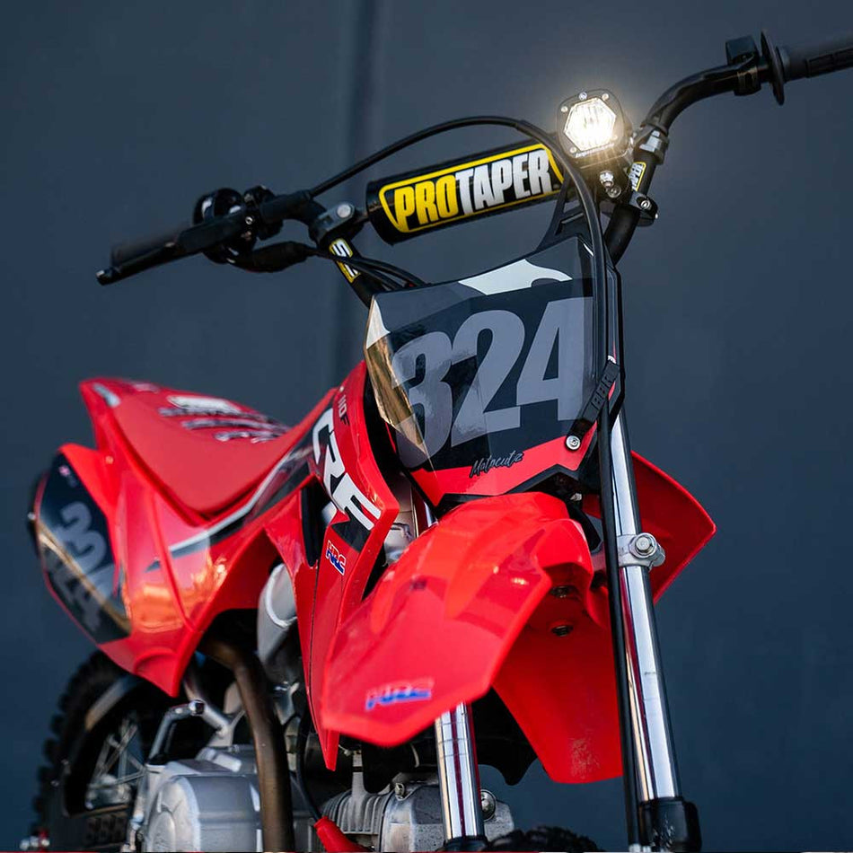 Baja Designs S1 Pit Bike Moto LED Light Kit (Electric Start)