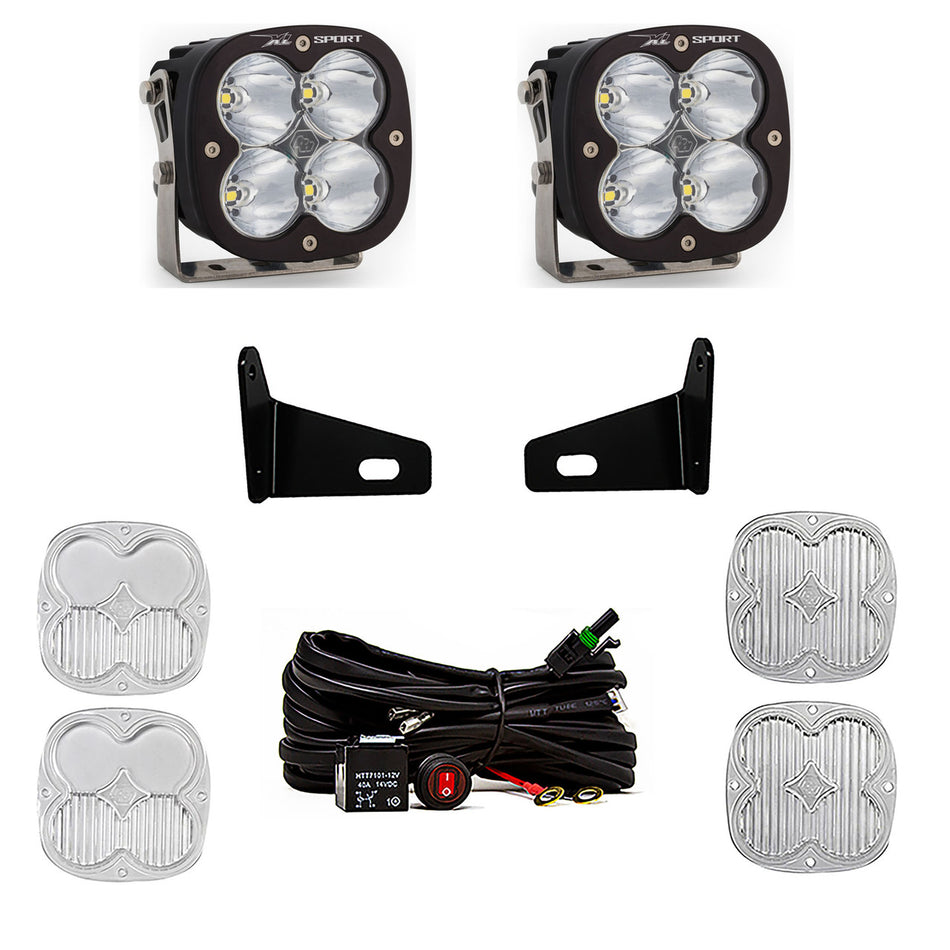 Baja Designs XL Sport A-Pillar Kit 2017-24 Can-Am Maverick X3
