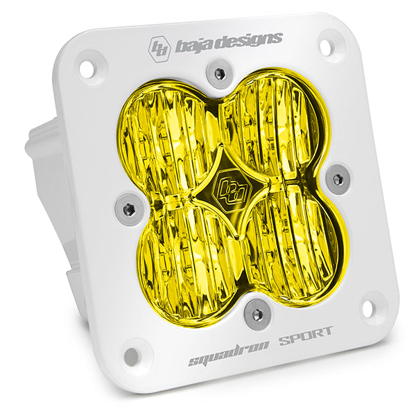Baja Designs Squadron Sport White Flush Mount LED Auxiliary Light Pod