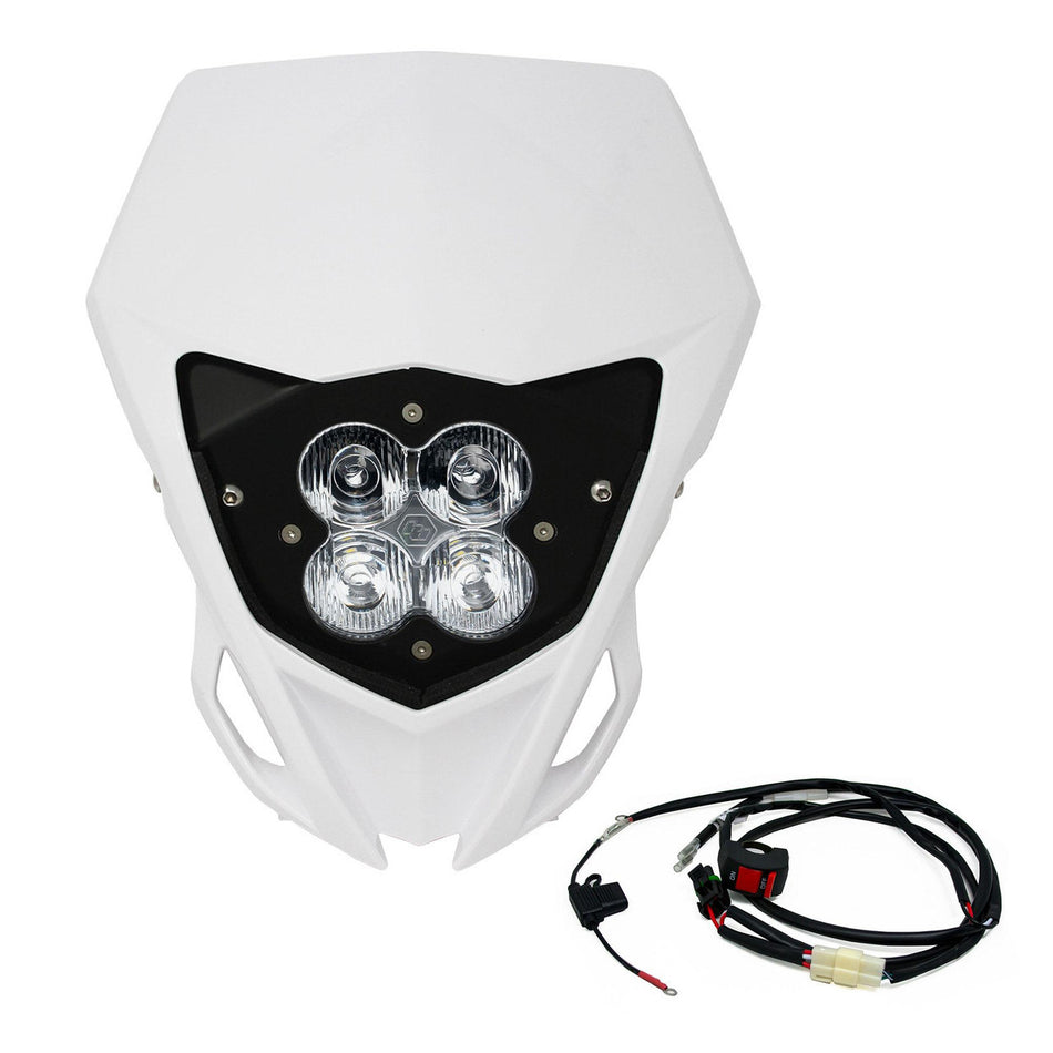 Baja Designs XL40 LED Headlight Kit w/ Shell 2016-18 Yamaha YZ 250FX/450FX