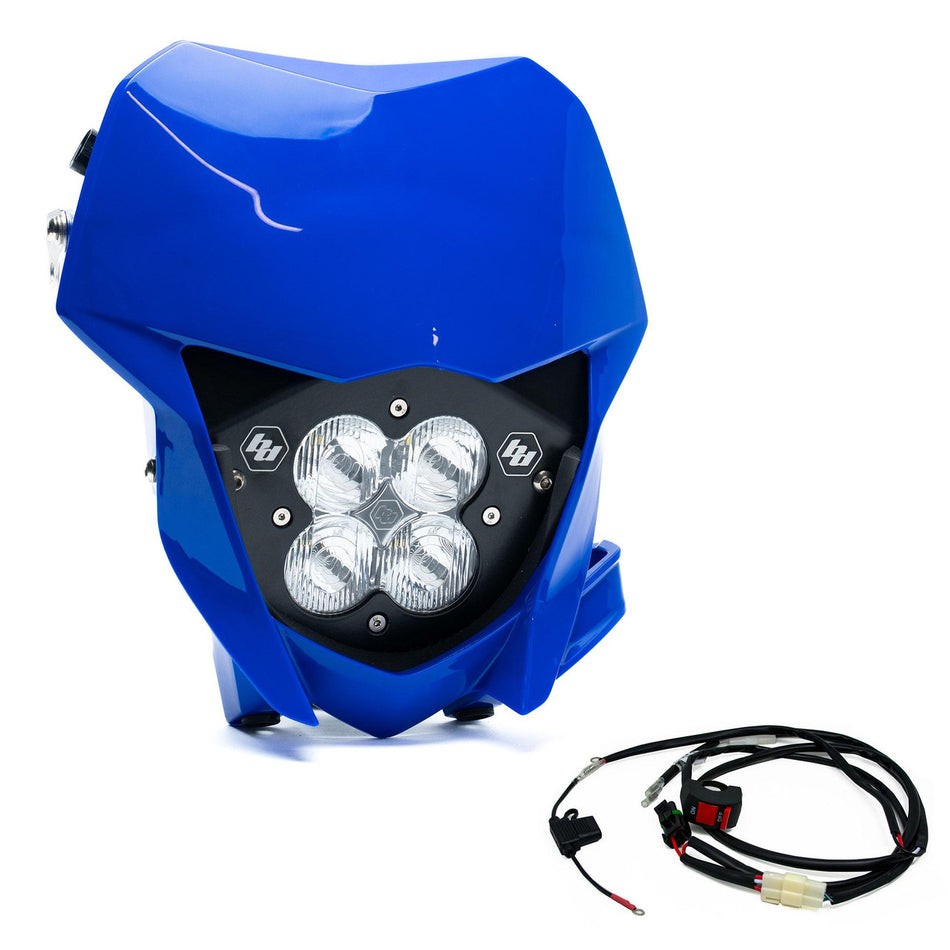 Baja Designs XL40 LED Headlight Kit w/ Shell 2019-20 Yamaha YZ 250FX/450FX