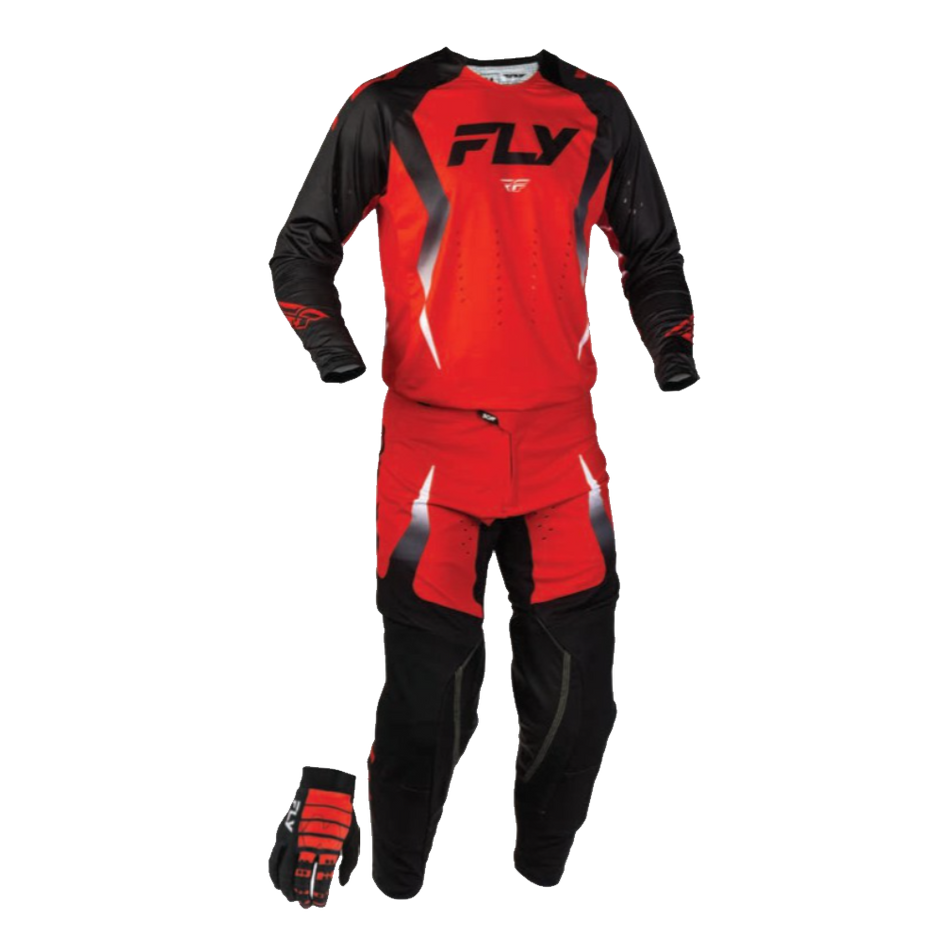Fly Racing 2027 Evolution DST Gearset - Red/Black/White