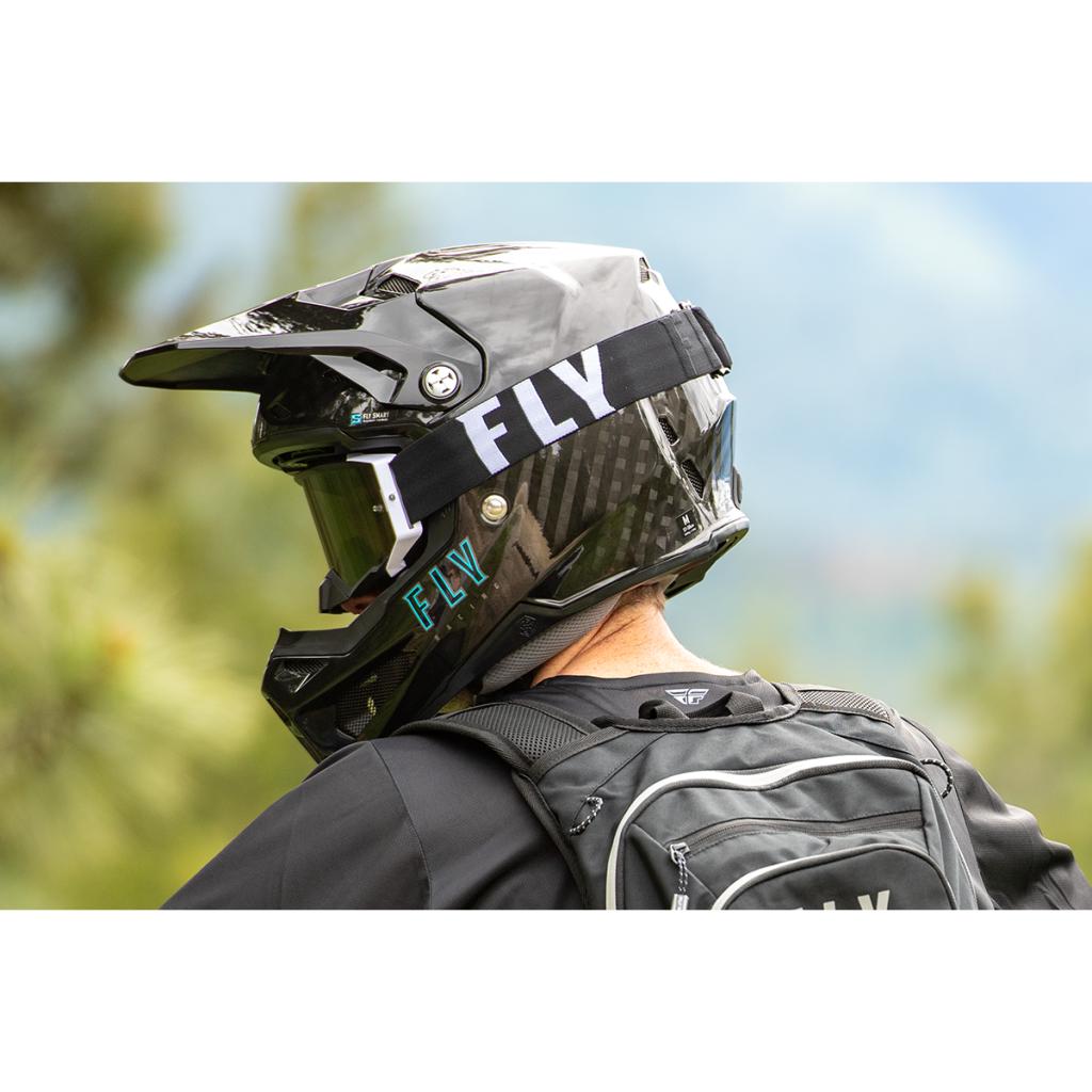 Fly Racing Formula's carbon solide helm