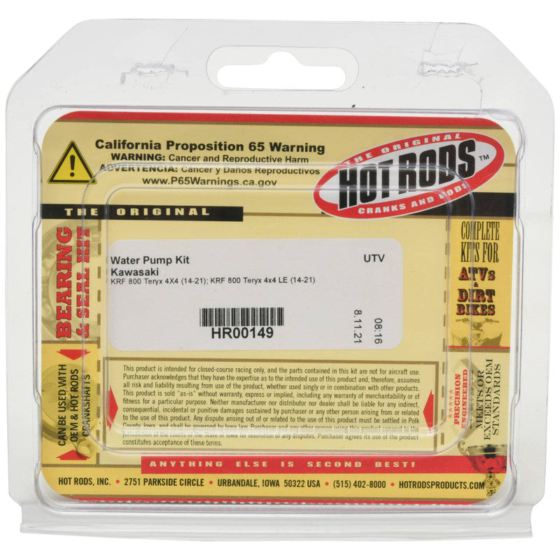 Hot Rods Water Pump Kit | HR00149
