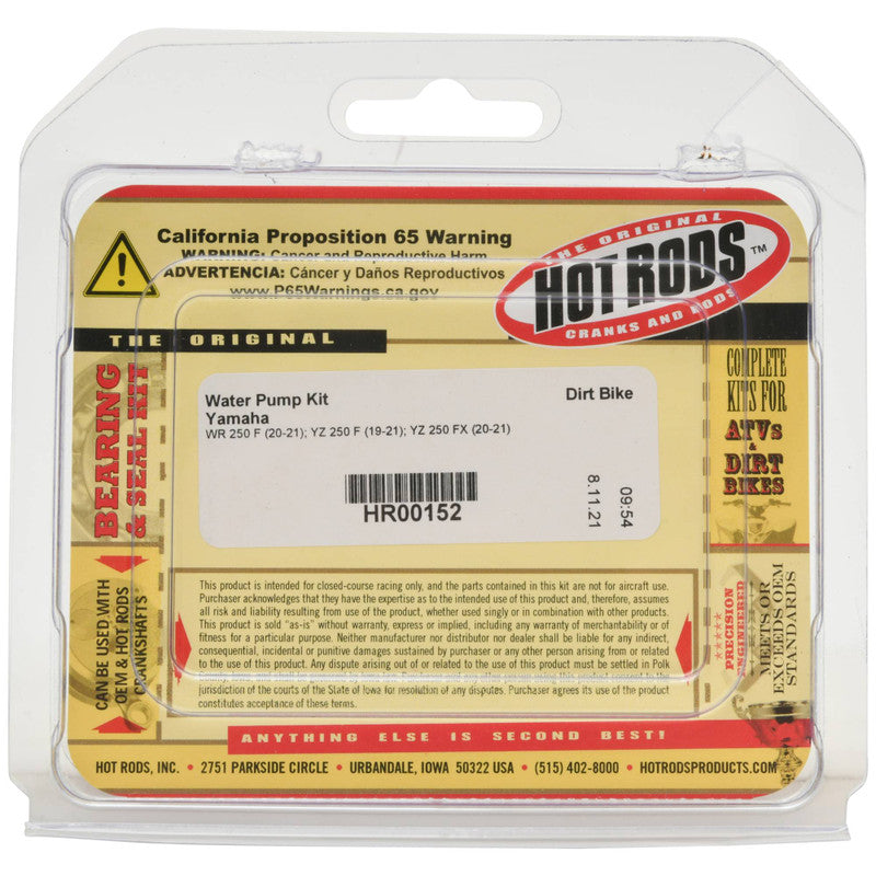 Hot Rods Water Pump Kit | HR00152