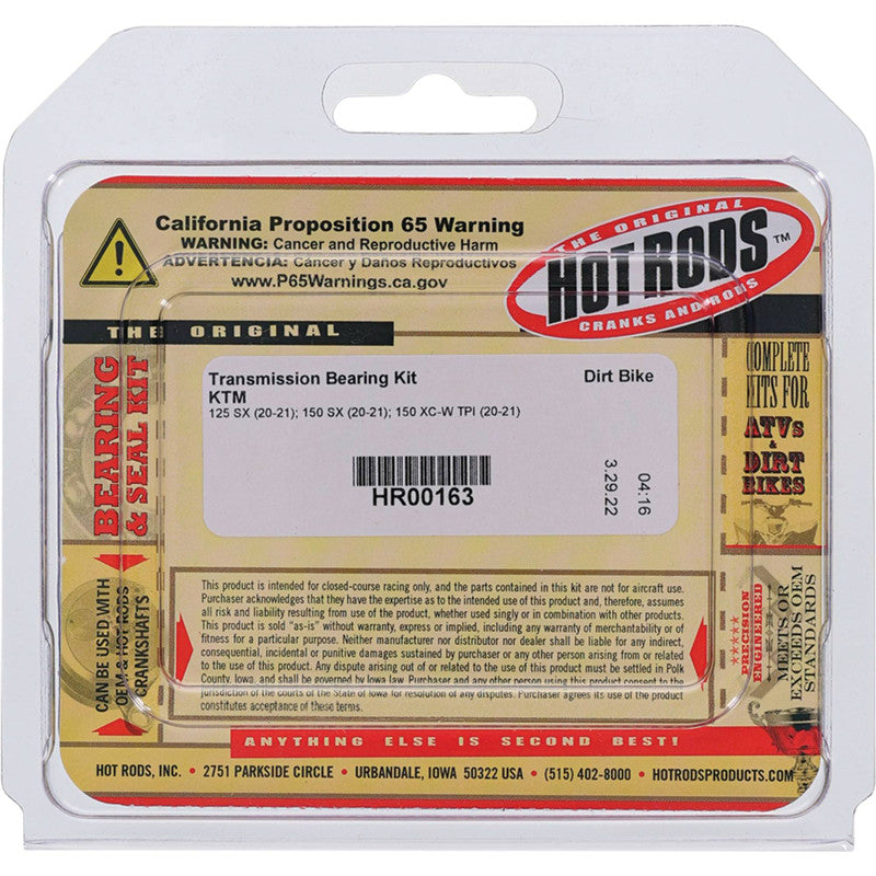Hot Rods Getriebelagersatz | hr00163