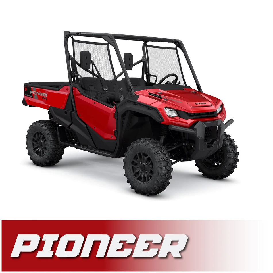 Rugged Radios Complete Communication Kit w/ Bluetooth Intercom & 2-Way Radio for Honda Pioneer