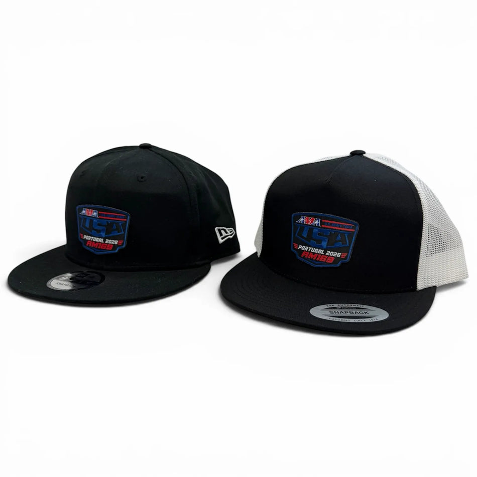 Anson Maloney ISDE Portugal 2026 Flat Bill Hats