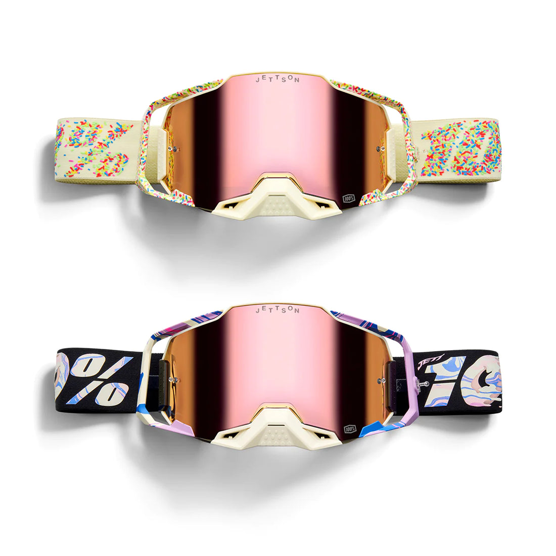 100 Armega Jettson Donuts Goggle 2 Pack MojoMotoSport