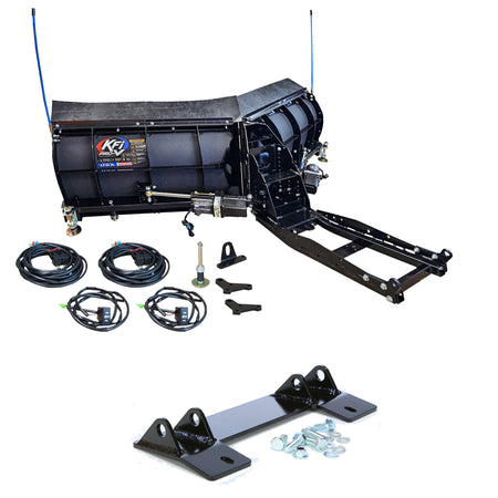 KFI V-Plow Snowplow Kit fits 2016-on Honda Pioneer 1000, 1000-5, 1000-6 - MojoMotoSport.com