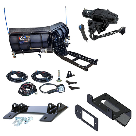 KFI Pro-V Snowplow Kit Can-Am Defender HD5 HD7 HD8 HD9 HD10 - MojoMotoSport.com