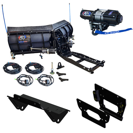 KFI 80" Pro-V Snowplow Kit fits Kawasaki Teryx KRX 1000 & KRX 4 1000 - MojoMotoSport.com