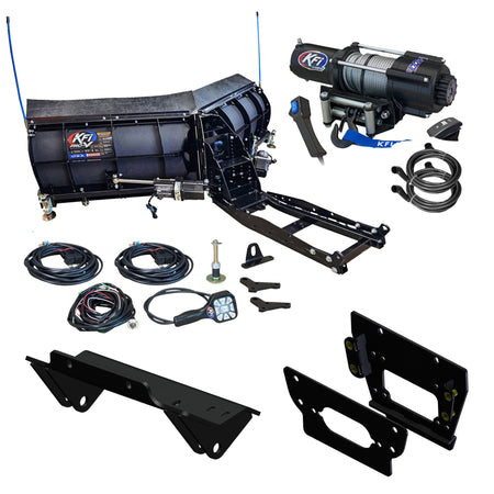 KFI 80" Pro-V Snowplow Kit fits Kawasaki Teryx KRX 1000 & KRX 4 1000 - MojoMotoSport.com