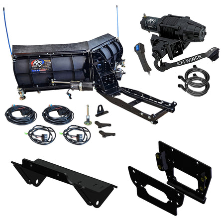 KFI 80" Pro-V Snowplow Kit fits Kawasaki Teryx KRX 1000 & KRX 4 1000 - MojoMotoSport.com