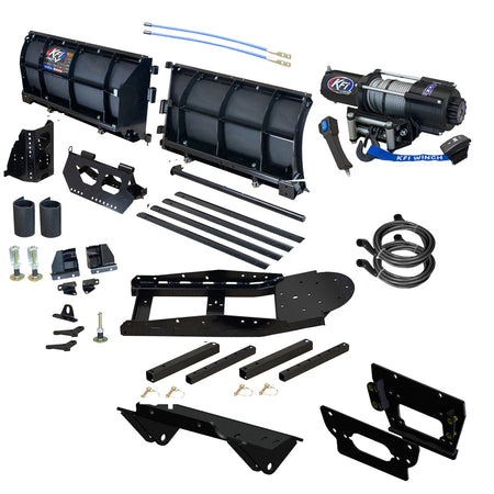 KFI 80" Pro-V Snowplow Kit fits Kawasaki Teryx KRX 1000 & KRX 4 1000 - MojoMotoSport.com