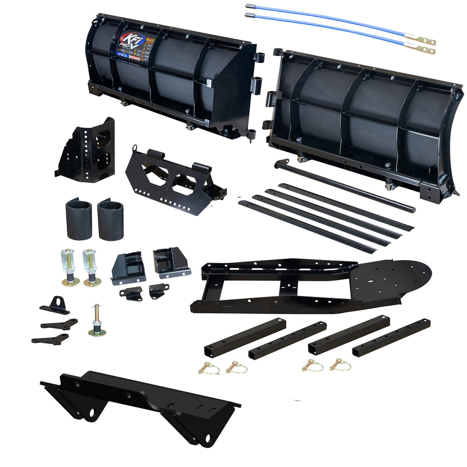 KFI 80" Pro-V Snowplow Kit fits Kawasaki Teryx KRX 1000 & KRX 4 1000 - MojoMotoSport.com