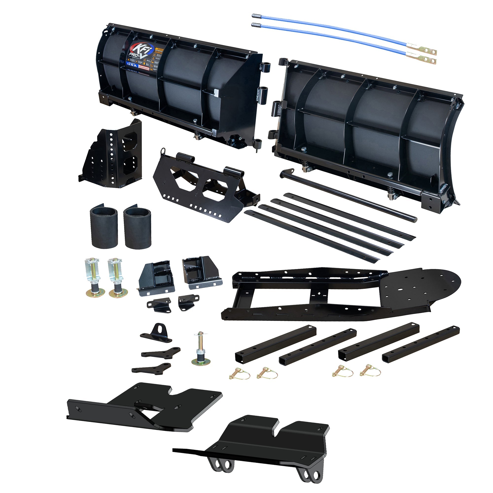 KFI Pro-V Snowplow Kit Kawasaki Ridge XR - MojoMotoSport.com