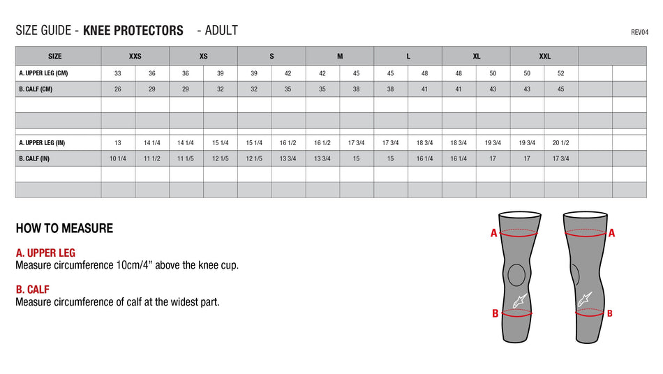 Alpinestars SX-1 Plasma Knee Guards