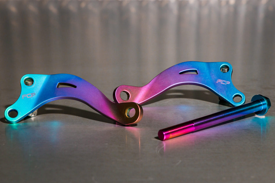 FCP Racing Titanium Engine Mount Kit KTM/Husky/GasGas Supermini (2018-2024)
